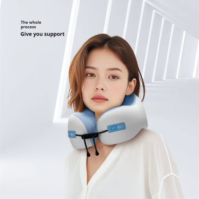 U Shaped Memory Foam Neck Pillows Soft Travel Pillow Massage Neck Pillow Sleeping Airplane Pillow Cervical Healthcare Bedding