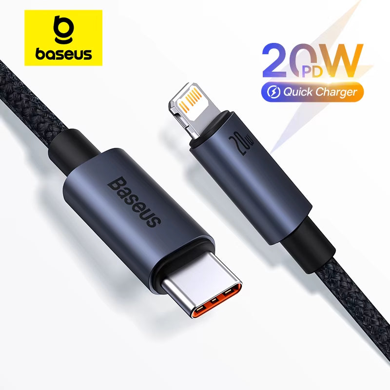 USB Cable for Iphone 13 12 11 Pro Max Iphone USB Cable Fast Charging for Iphone X XR 8 USB Type C to Lightning Cable