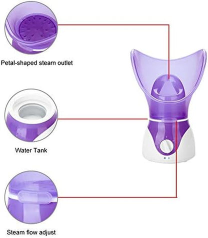 Vaporizador Y Humidificador Facial Portátil, Aromaterapia, Hidratación Y Limpieza, Sauna Facial Para Uso Doméstico Y De Oficina