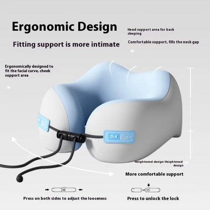 U Shaped Memory Foam Neck Pillows Soft Travel Pillow Massage Neck Pillow Sleeping Airplane Pillow Cervical Healthcare Bedding