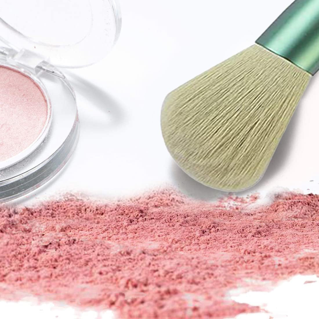 Juego De Brochas De Maquillaje De 13 Piezas, Brochas De Maquillaje Profesionales, Base, Rubor, Crema Líquida, Para Rostro, Sombra De Ojos Y Cejas, Adecuado Para Líquidos, Cremas, Polvos