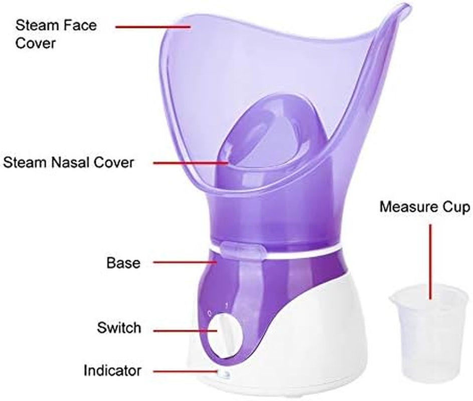 Vaporizador Y Humidificador Facial Portátil, Aromaterapia, Hidratación Y Limpieza, Sauna Facial Para Uso Doméstico Y De Oficina